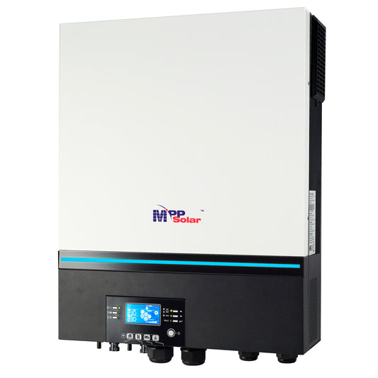MPP Solar Charge inverter 6500W 48V DC, MPPT 120A, 90A AC charger all in one Hybrid System, LV6548