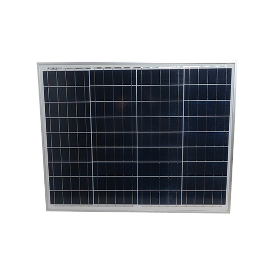 50W Polycrystalline Glass Solar Panel with PV Connectors