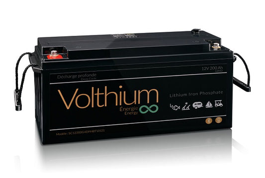 Volthium 12.8V 200Ah w/ Self-Heating and Bluetooth Capable – Lithium Iron Phosphate Battery